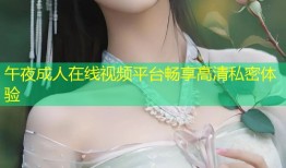 午夜成人在线视频平台畅享高清私密体验