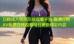 日韩成人视频在线观看平台 高清日韩AV免费在线观看每日更新精彩内容