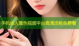 手机成人黄色视频平台高清流畅免费看