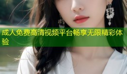 成人免费高清视频平台畅享无限精彩体验