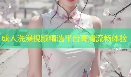 成人洗澡视频精选平台高清流畅体验