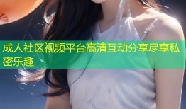 成人社区视频平台高清互动分享尽享私密乐趣