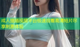 成人插插视频平台极速观看高清短片尽享刺激体验