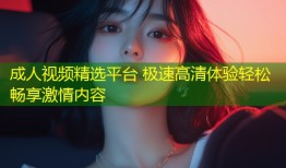 成人视频精选平台 极速高清体验轻松畅享激情内容