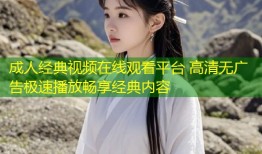 成人经典视频在线观看平台 高清无广告极速播放畅享经典内容