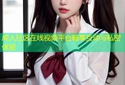 成人社区在线视频平台畅享互动与私密体验