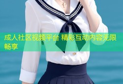 成人社区视频平台 精彩互动内容无限畅享
