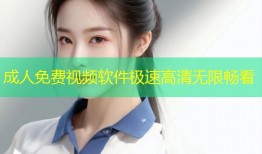 成人免费视频软件极速高清无限畅看