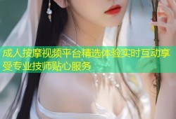 成人按摩视频平台精选体验实时互动享受专业技师贴心服务
