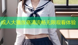 成人大播放高清流畅无限观看体验