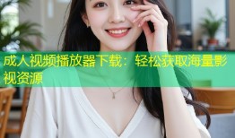 成人视频播放器下载：轻松获取海量影视资源