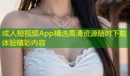 成人短视频App精选高清资源随时下载体验精彩内容