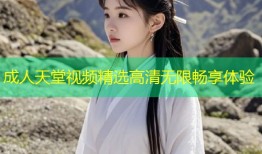 成人天堂视频精选高清无限畅享体验